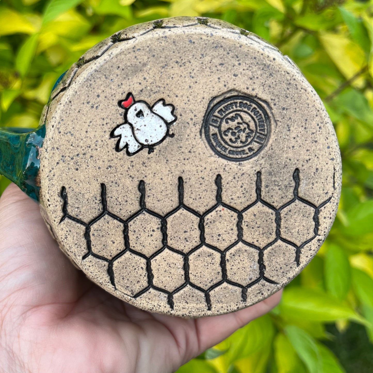 16 oz Ceramic Mug - Chicken