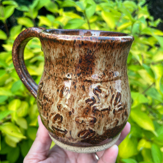 16 oz Ceramic Mug - Coffee Beans