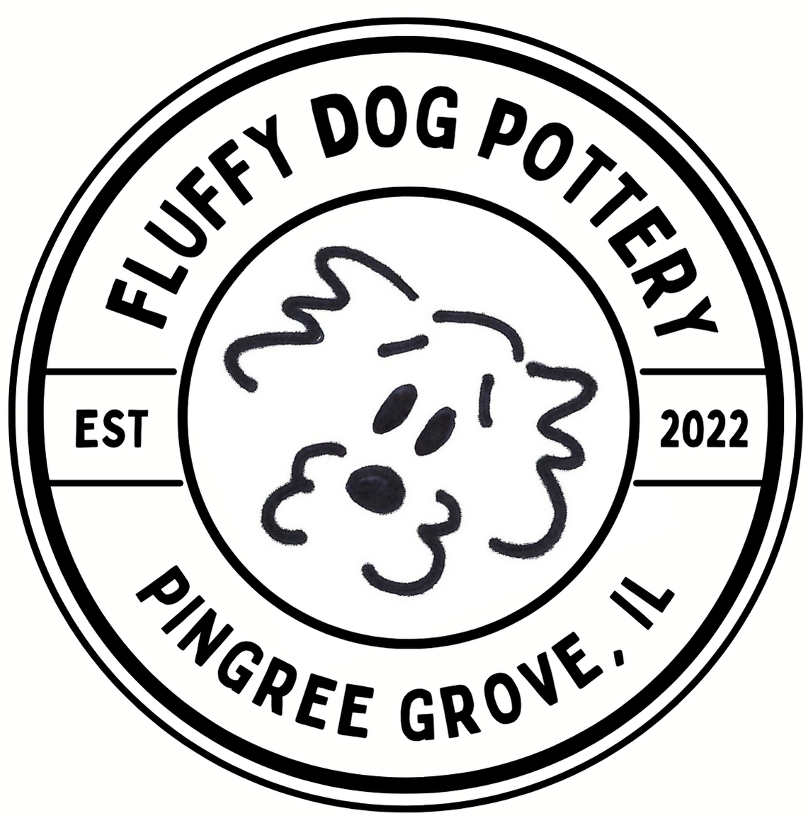 Fluffy Dog Pottery